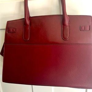 Beautiful Nordstrom purse : maroon color BRAND NEW -tags still on